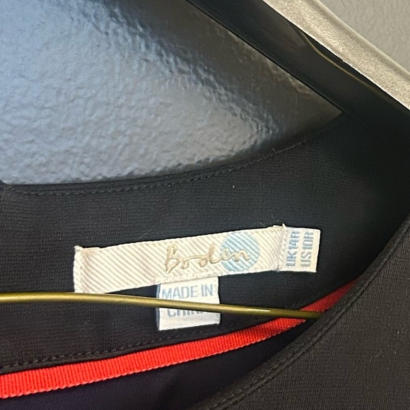 Boden Sz. 10r “Lavina Point” black dress with slight puff sleeves in EXC cond - Picture 16 of 16